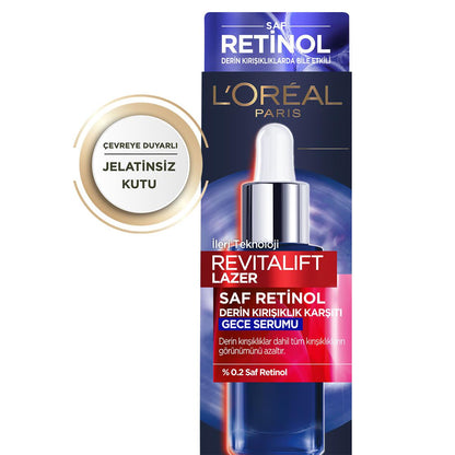 Loreal Paris Revitalift retinol anti-aging face serum