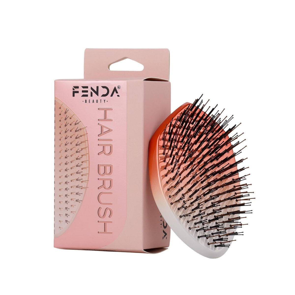 Fenda Supernova Coral Oval Hair Brush 2OR by Beauty Care Bag