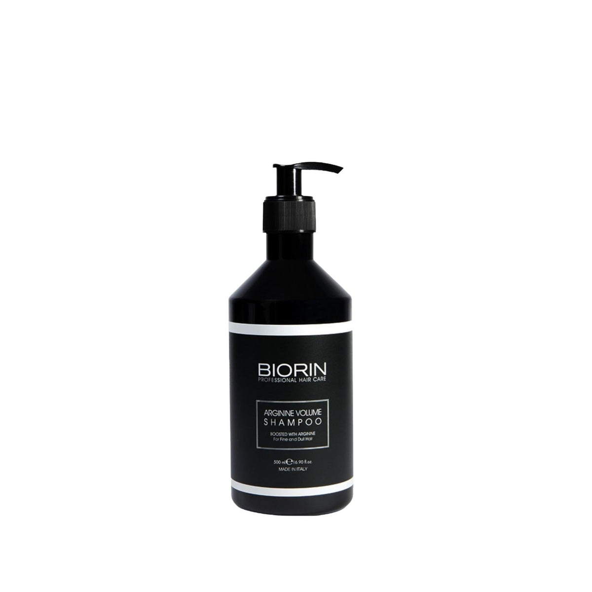 Biorin Arginine Volumizing Shampoo 500ml: Achieve Thicker, Fuller Hair - Strengthens & Thickens Fine Hair by Beauty Care Bag