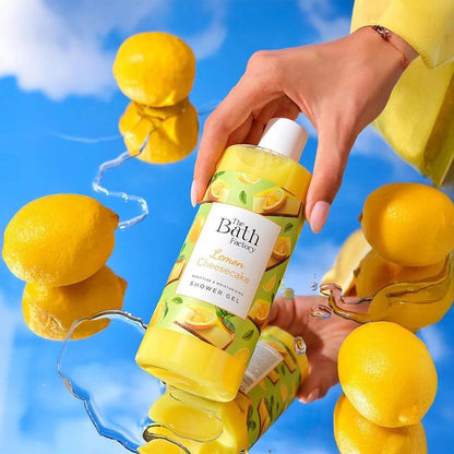 The Bath Factory Lemon Cheesecake Hydrating Shower Gel 400 ml by Beauty Care Bag