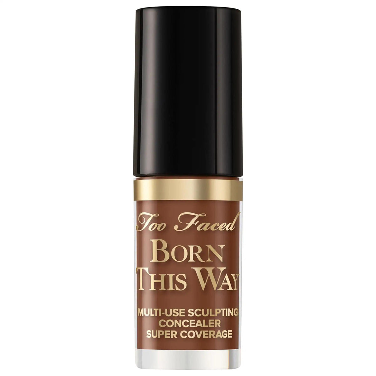 Born This Way Mini Super Coverage Full Coverage Multi-Use Concealer: Vegan, Cruelty-Free, Hydrating & Natural Finish - Conceal Imperfections & Contour by Beauty Care Bag