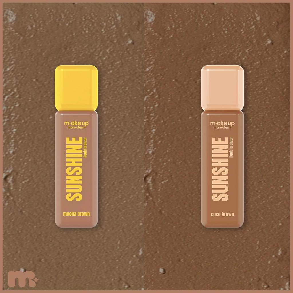Maruderm Make Up Sunshine Liquid Bronzer in Mocha Brown 15ml by Beauty Care Bag