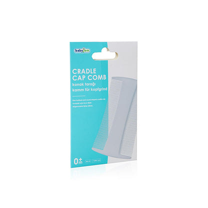 Babyjem Baby Cradle Comb for Gentle Scalp Care - Newborn Grooming Tool for Cradle Cap Removal by Beauty Care Bag