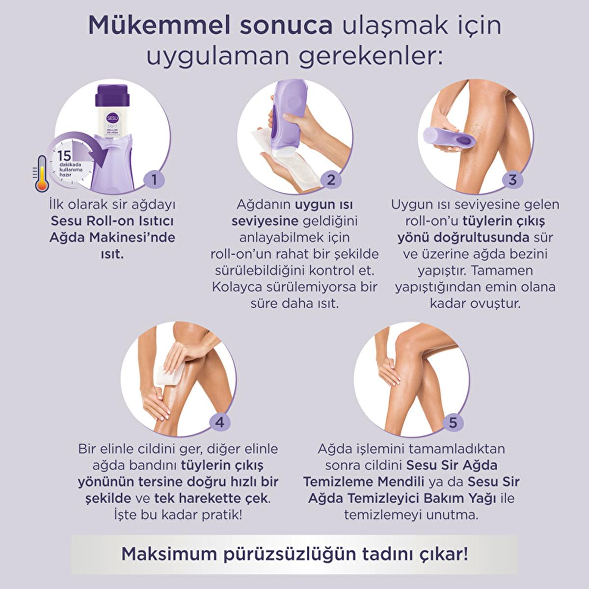 Sesu Soft roll-on wax – view 5