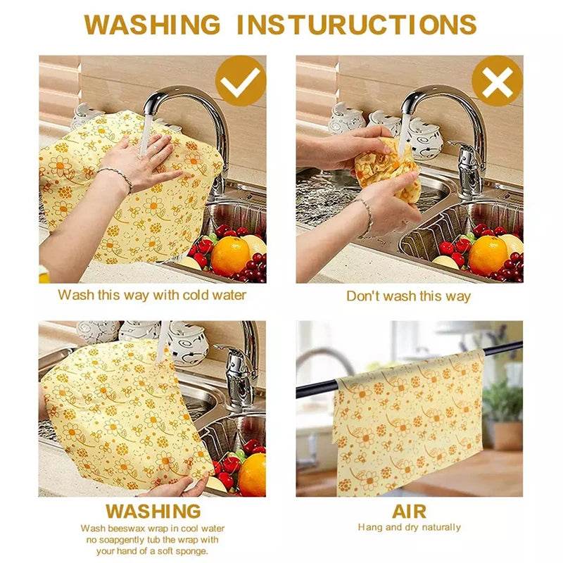 Eco-Friendly Reusable Food Wrapsbeeswax food wrapsTorqelo.com