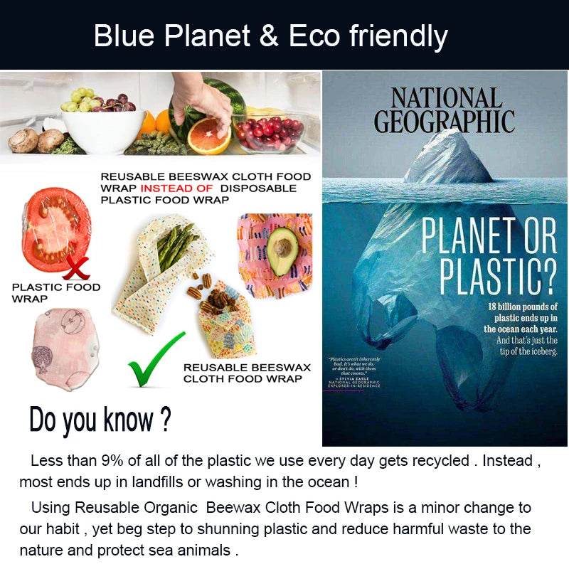 Eco-Friendly Reusable Food Wrapsbeeswax food wrapsTorqelo.com