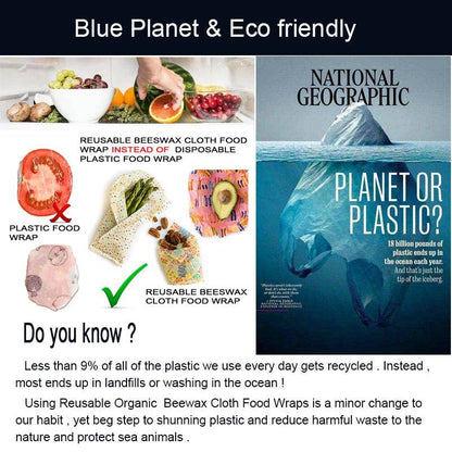 Eco-Friendly Reusable Food Wrapsbeeswax food wrapsTorqelo.com