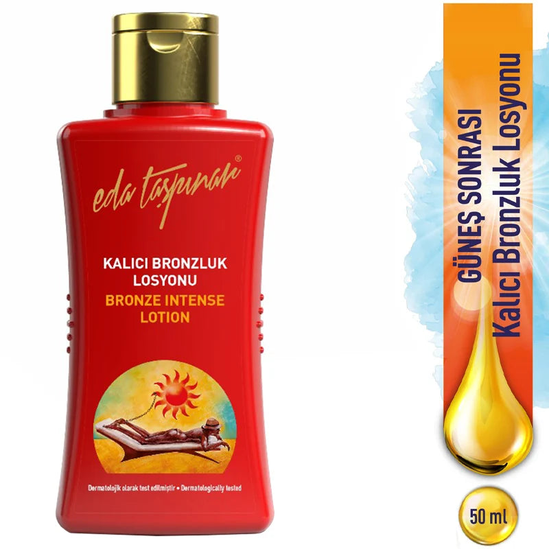 Eda Taspinar Bronze Intense Lotion for Long-Lasting Tan 50ml by Beauty Care Bag