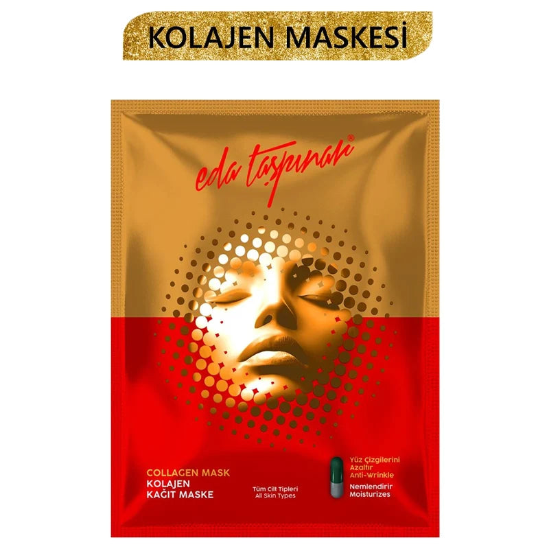Eda Taspinar Collagen Sheet Mask for Firming & Hydration 25ml by Beauty Care Bag