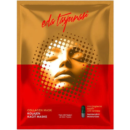 Eda Taspinar Collagen Sheet Mask for Firming & Hydration 25ml by Beauty Care Bag