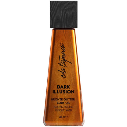 Eda Taspinar Dark Illusion Bronze Glitter Body Oil 200ml by Beauty Care Bag