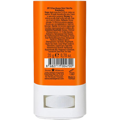 Eda Taspinar Face Bronzer SPF 15 Stick with Coconut Oil 20g by Beauty Care Bag