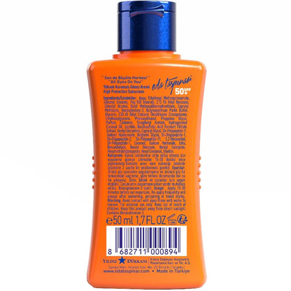 Eda Taspinar SPF 50+ High Protection Sunscreen 50ml by Beauty Care Bag