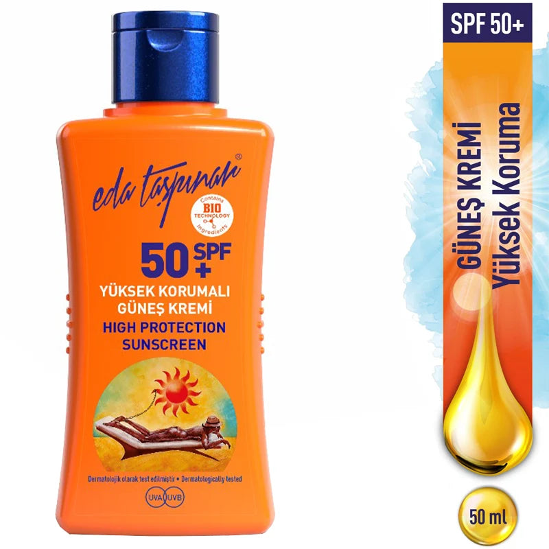 Eda Taspinar SPF 50+ High Protection Sunscreen 50ml by Beauty Care Bag