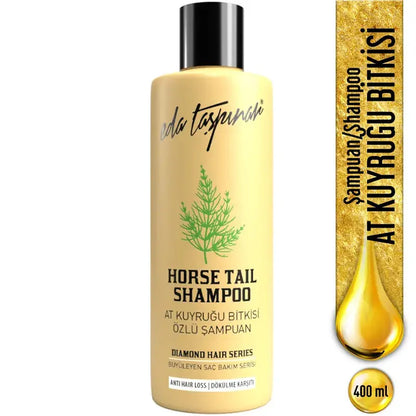 Eda Taspinar Horsetail Shampoo for Stronger Hair 400ml by Beauty Care Bag