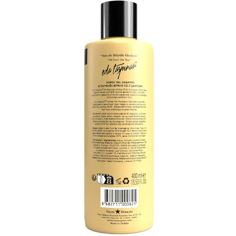 Eda Taspinar Horsetail Shampoo for Stronger Hair 400ml by Beauty Care Bag