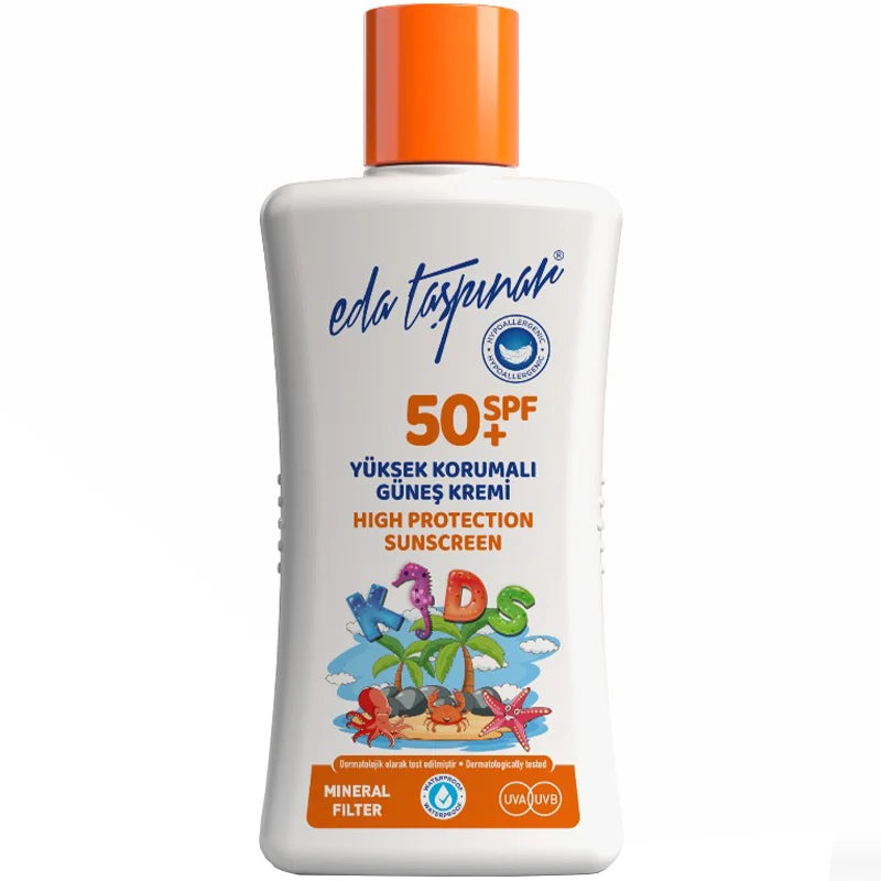 Eda Taspinar Kids Mineral SPF 50 Gentle Sunscreen 200ml by Beauty Care Bag