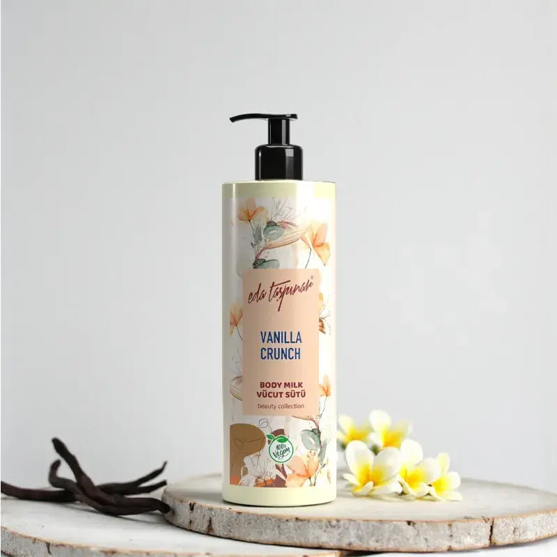 Eda Taspinar Vanilla Crunch Body Milk Sweet Moisturizer 400ml by Beauty Care Bag