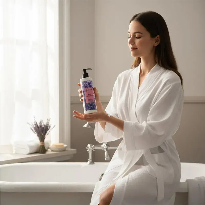 Eda Taspinar Wild Lavender Body Milk for Soft Skin 400ml by Beauty Care Bag