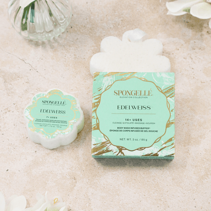 Edelweiss Body & Travel Buffer SetBody Wash Infused BufferTorqelo.com