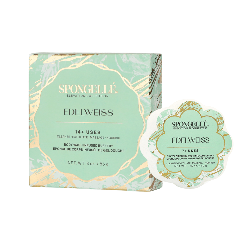 Edelweiss Body & Travel Buffer SetBody Wash Infused BufferTorqelo.com