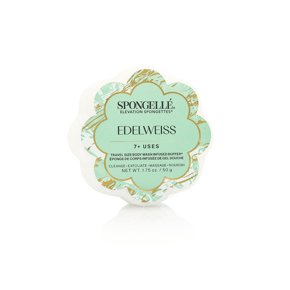 Edelweiss | Elevation SpongetteBody Wash Infused BufferTorqelo.com