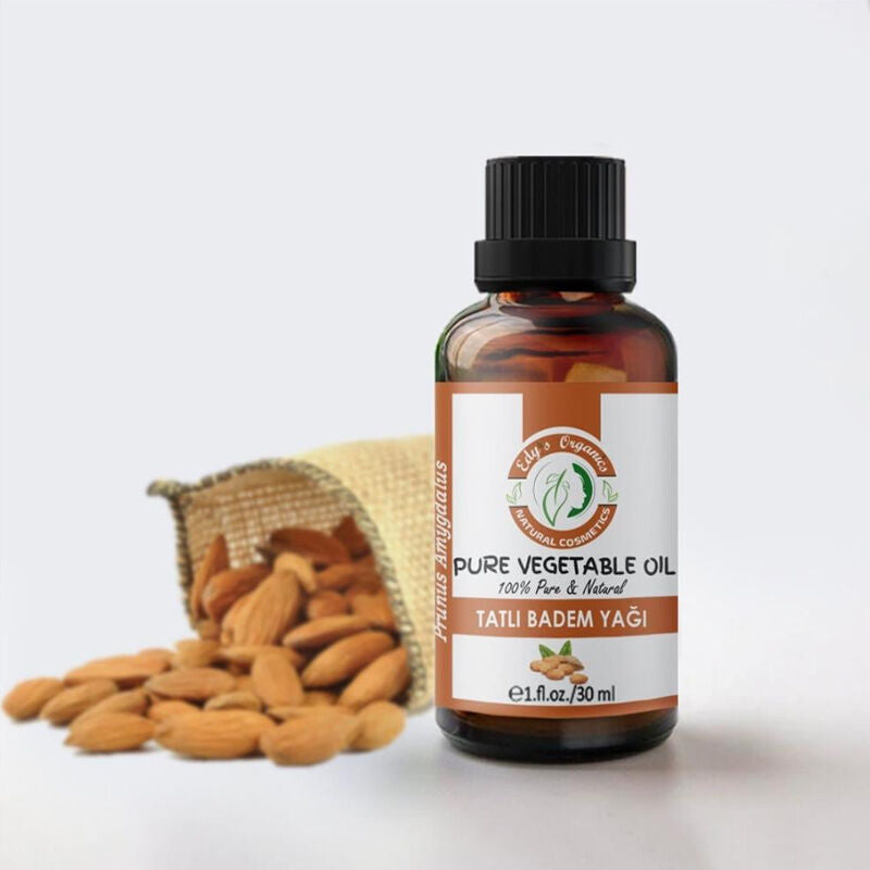 Edys Organics Sweet Almond Oil Nourishing Face & Body Oil 30 ml by Beauty Care Bag