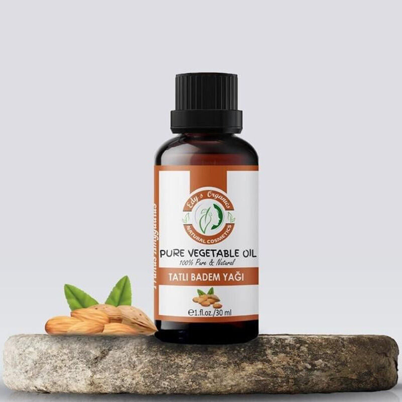 Edys Organics Sweet Almond Oil Nourishing Face & Body Oil 30 ml by Beauty Care Bag