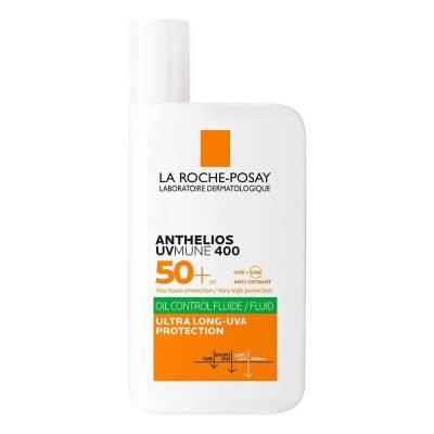 La Roche-Posay Anthelios Oil Control Facial Sunscreen SPF 50+ - UVA/UVB Protection for Oily & Sensitive Skin, Non-Comedogenic, Matte Finish by Beauty Care Bag