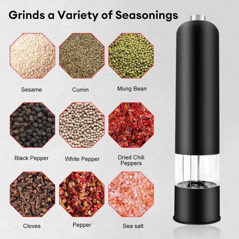 Electric Salt and Pepper GrinderSpice GrindersTorqelo.com