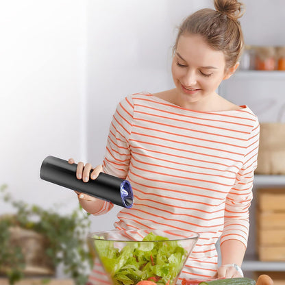 Electric Salt & Pepper Grinder – Gravity Sensor with LEDElectric Salt GrinderTorqelo.com