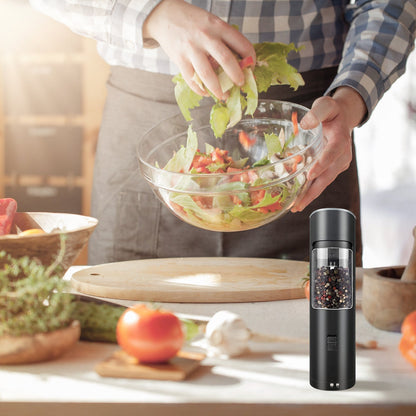 Electric Salt & Pepper Grinder – Gravity Sensor with LEDElectric Salt GrinderTorqelo.com