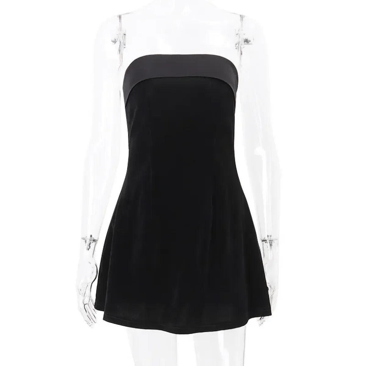 Elegant Velvet Mini DressDressesTorqelo.com
