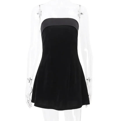 Elegant Velvet Mini DressDressesTorqelo.com