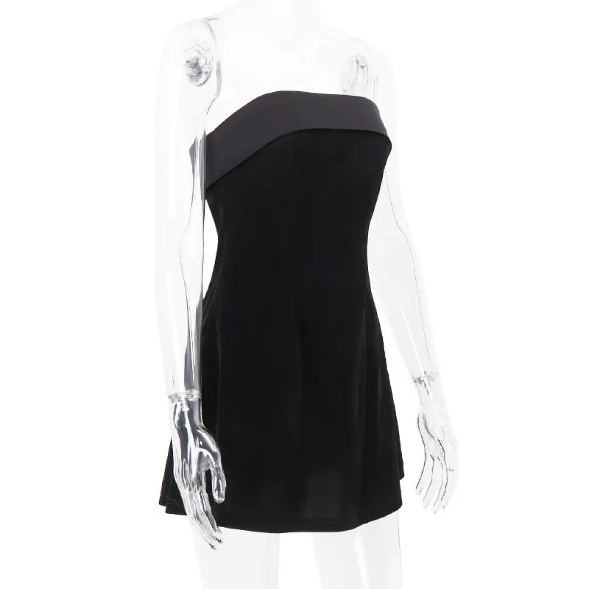 Elegant Velvet Mini DressDressesTorqelo.com