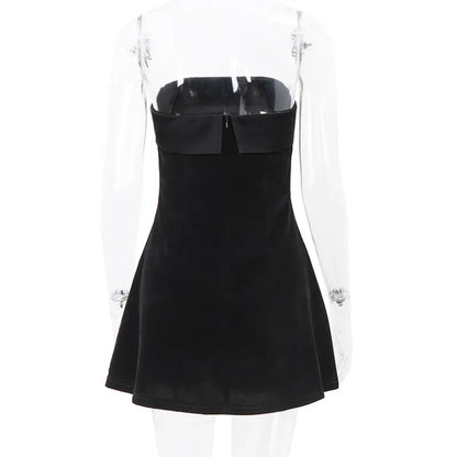 Elegant Velvet Mini DressDressesTorqelo.com