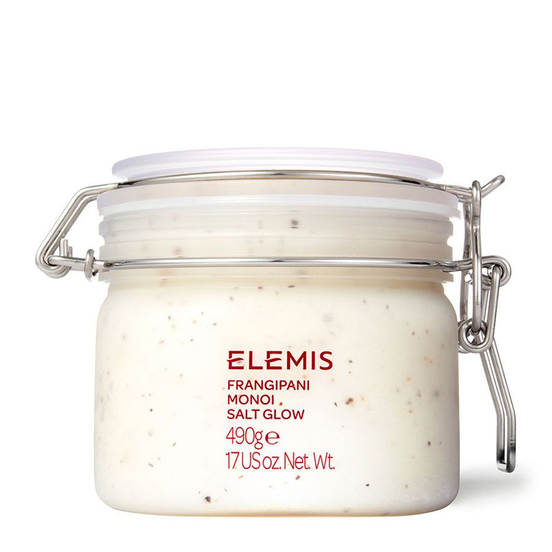 Elemis Frangipani Monoi Salt Glow Smoothing Body Scrub 490g by Beauty Care Bag