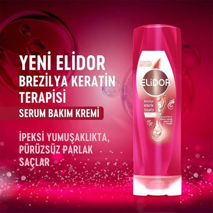 Elidor Brazilian Keratin Therapy Serum Conditioner 350 ml by Beauty Care Bag