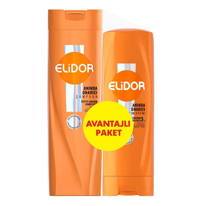 Elidor Instant Repair Shampoo 400ml & Serum Conditioner 200ml SetHair CareTorqelo.com