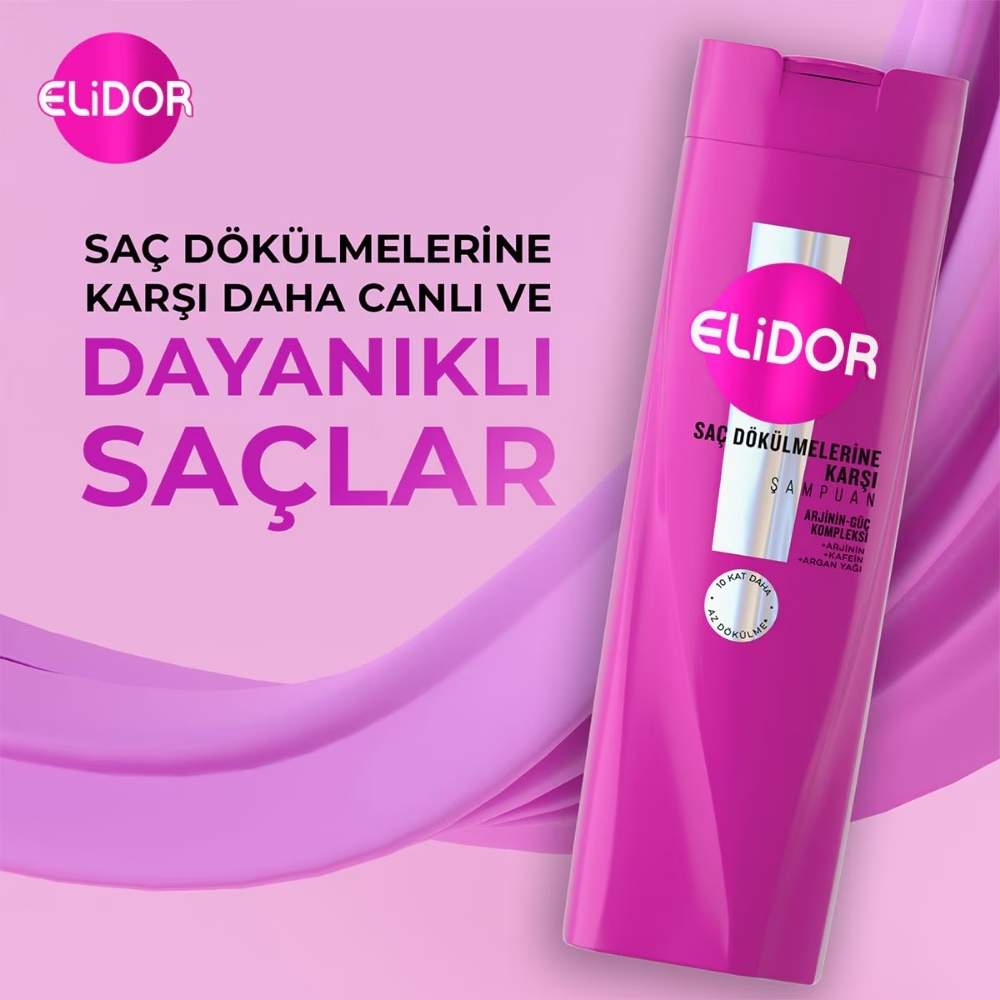 Elidor Hair Fall Control Shampoo for Stronger Hair 400ml by Beauty Care Bag