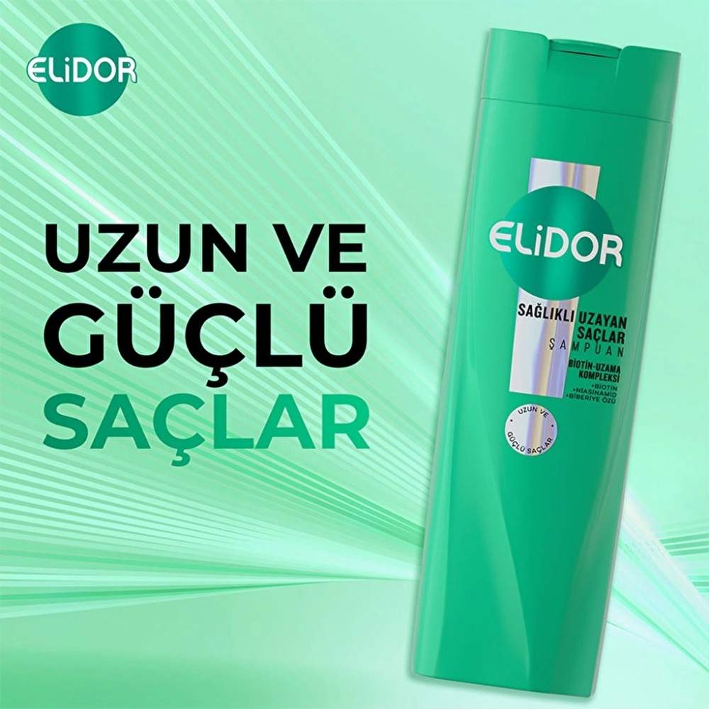 Elidor Healthy Growth Shampoo for Stronger Hair 400ml by Beauty Care Bag