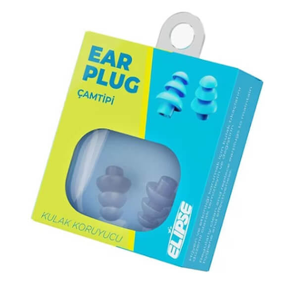 Elipse Pine Tree Earplugs for Noise Reduction 1 Pair by Beauty Care Bag