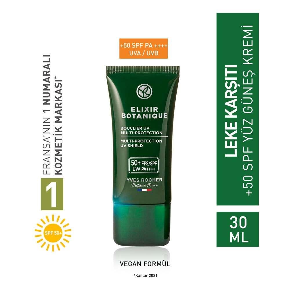 Elixir Botanique 50+ SPF Anti-Aging Face Cream - Natural Botanical Skincare with High UV ProtectionFace CreamTorqelo.com