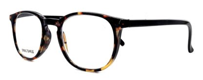 Ella, (Premium) Reading Glasses Round. High End Readers Modern Circle Style (Black) Brown Tortoiseshell +1.25..+3 Magnifying NY Fifth AvenueTorqelo.com