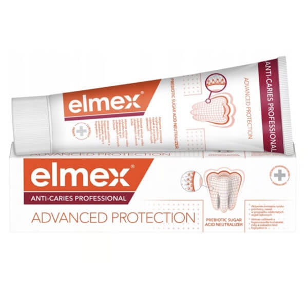 Elmex Advanced Protection Toothpaste for Strong Teeth 75ml by Beauty Care Bag