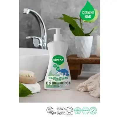 Siveno Laurel Oil Natural Liquid Soap - Vegan, Paraben-Free, Gentle Cleansing for Sensitive Skin - 10.14 fl oz by Beauty Care Bag