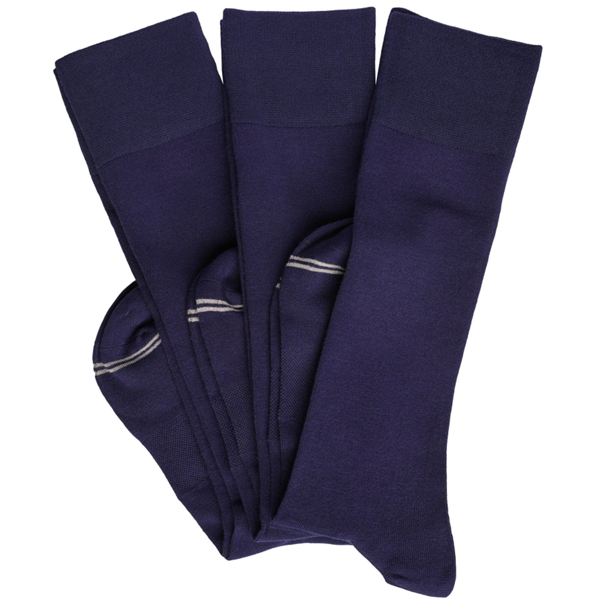 Elton 3-Pack - Navy Dress SocksBoardroom Dress SocksTorqelo.com