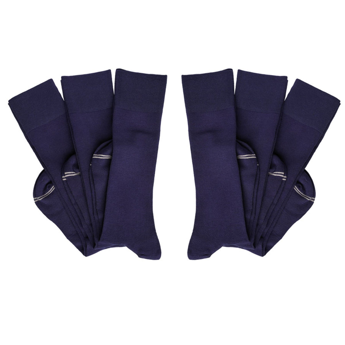 Elton 6-Pack - Navy Dress SocksBoardroom Dress SocksTorqelo.com