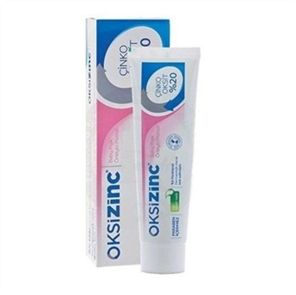 Oksizinc Baby Diaper Rash Cream with 20% Zinc Oxide - Natural Baby Care for Diaper Rash Prevention and Treatment by Beauty Care Bag