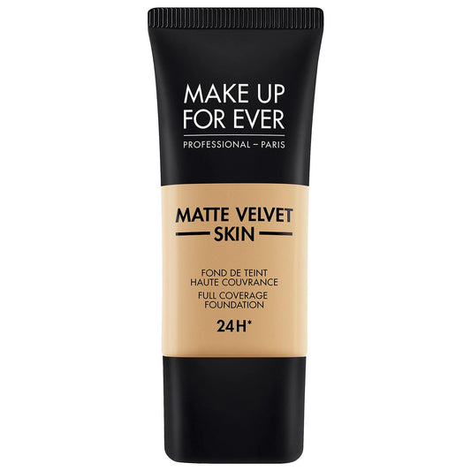 Matte Velvet Skin Full Coverage Foundation: 24H Waterproof, Shine Control, Flawless Finish - All Skin Types by Beauty Care Bag